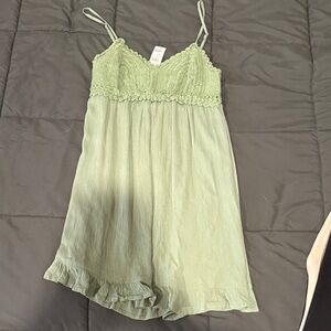 Tilly's Light Green Lace Chemise